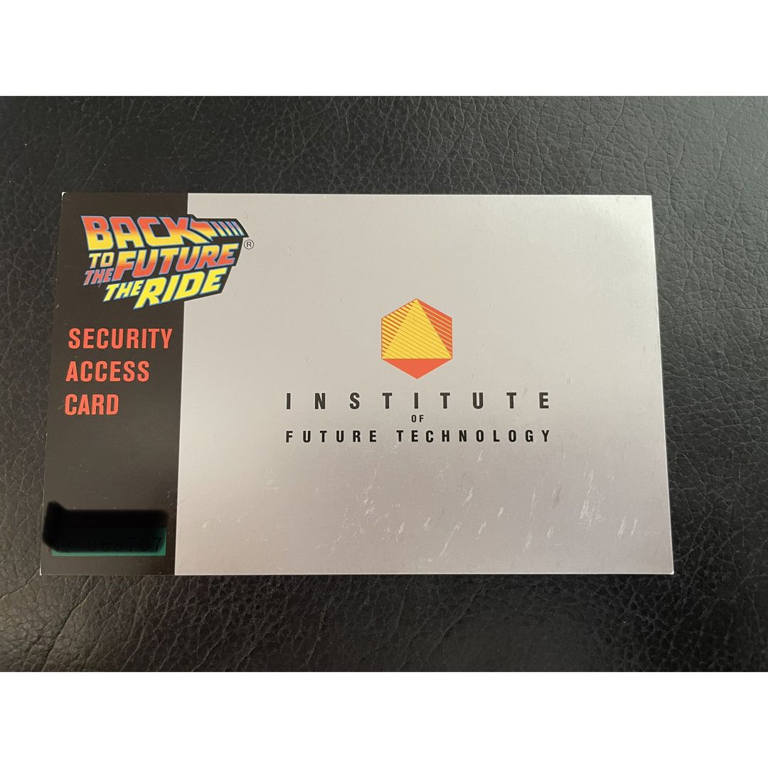 USJ(ユニバーサルスタジオジャパン)のUSJ(ユニバ) バックトゥザフューチャー　アクセスカード・チャレンジカード チケットの施設利用券(遊園地/テーマパーク)の商品写真