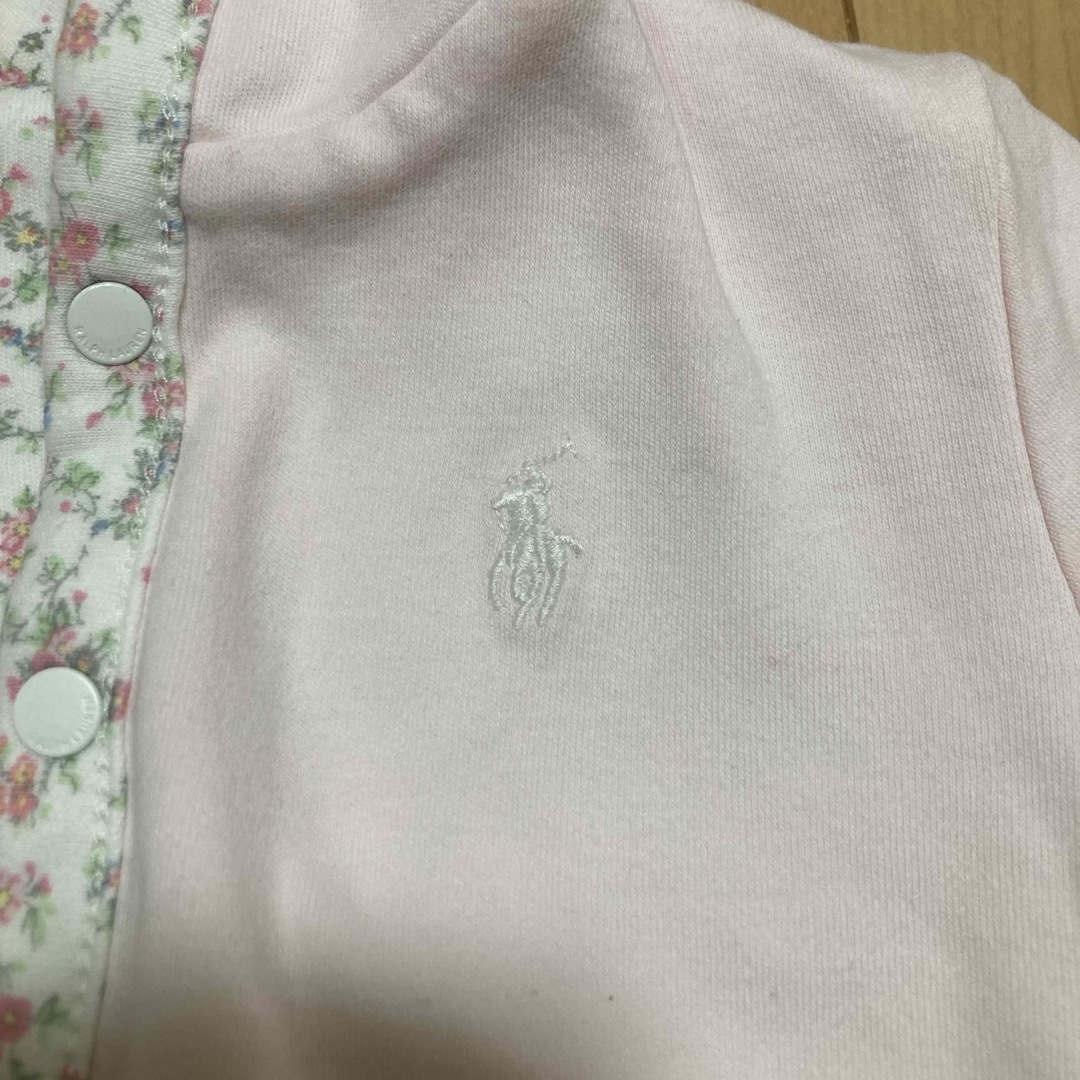 Ralph Lauren(ラルフローレン)のほぼ新品♡ラルフローレン　リバーシブル　パーカー　80  キッズ/ベビー/マタニティのベビー服(~85cm)(カーディガン/ボレロ)の商品写真