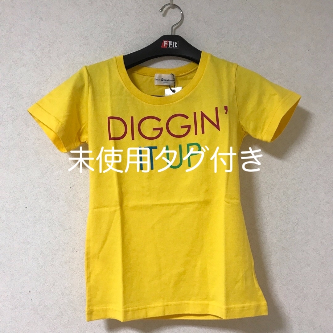 GOLD 24karats Diggers(ゴールドトゥエンティーフォーカラッツディガーズ)の未使用タグ付き　GOLD 24karats Diggers XSサイズ レディースのトップス(Tシャツ(半袖/袖なし))の商品写真