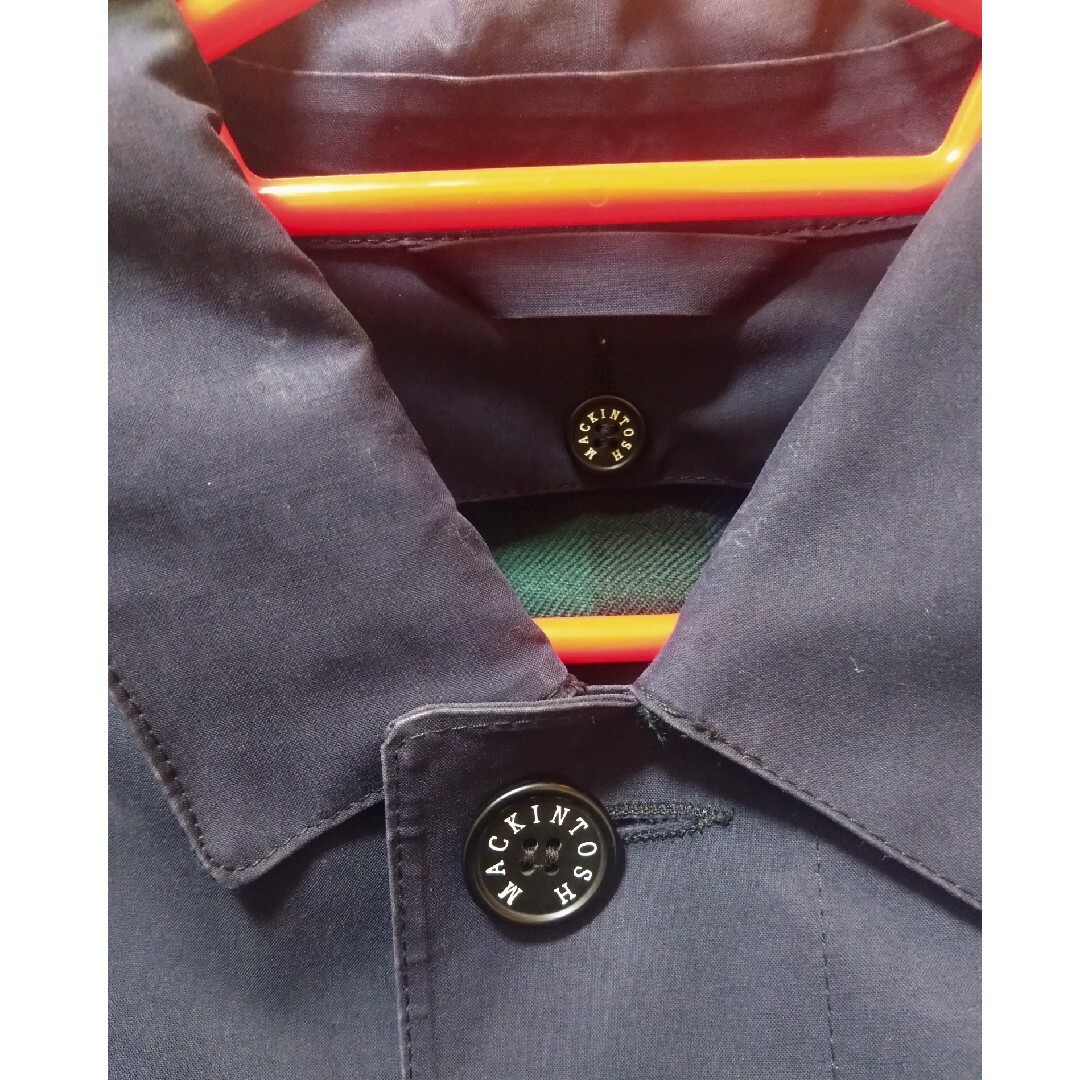 MACKINTOSH(マッキントッシュ)のマッキントッシュ(MACKINTOSH)　ステンカラーコート　ネイビー　40 メンズのジャケット/アウター(ステンカラーコート)の商品写真