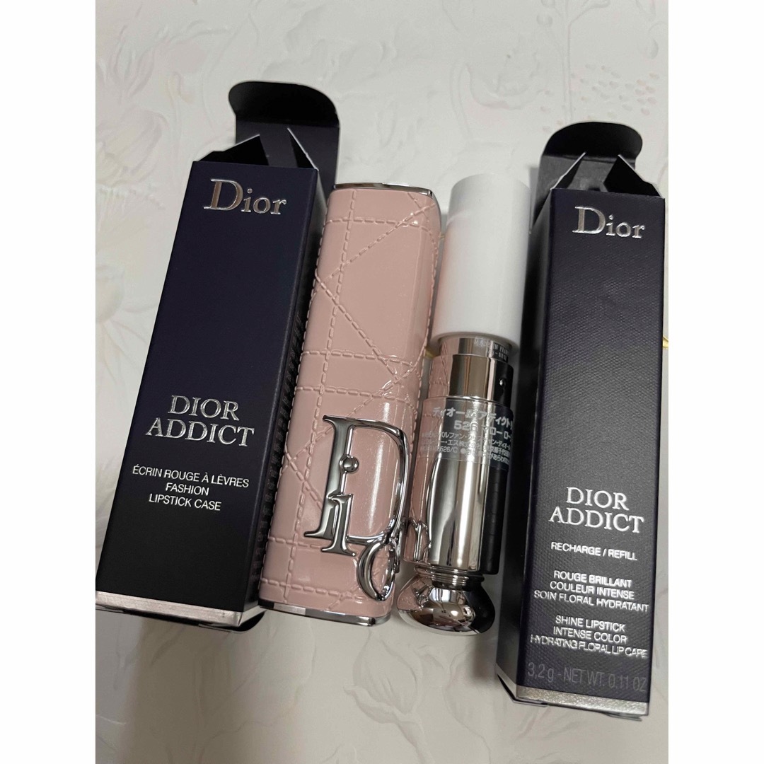 Dior(ディオール)のDIOR ADDICT リップケース&リップスティック526 コスメ/美容のベースメイク/化粧品(口紅)の商品写真