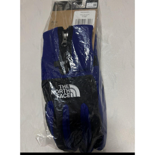ザノースフェイス(THE NORTH FACE)のノースフェイス 手袋 韓国 新品 XL NJ3GN70B ブルー(手袋)