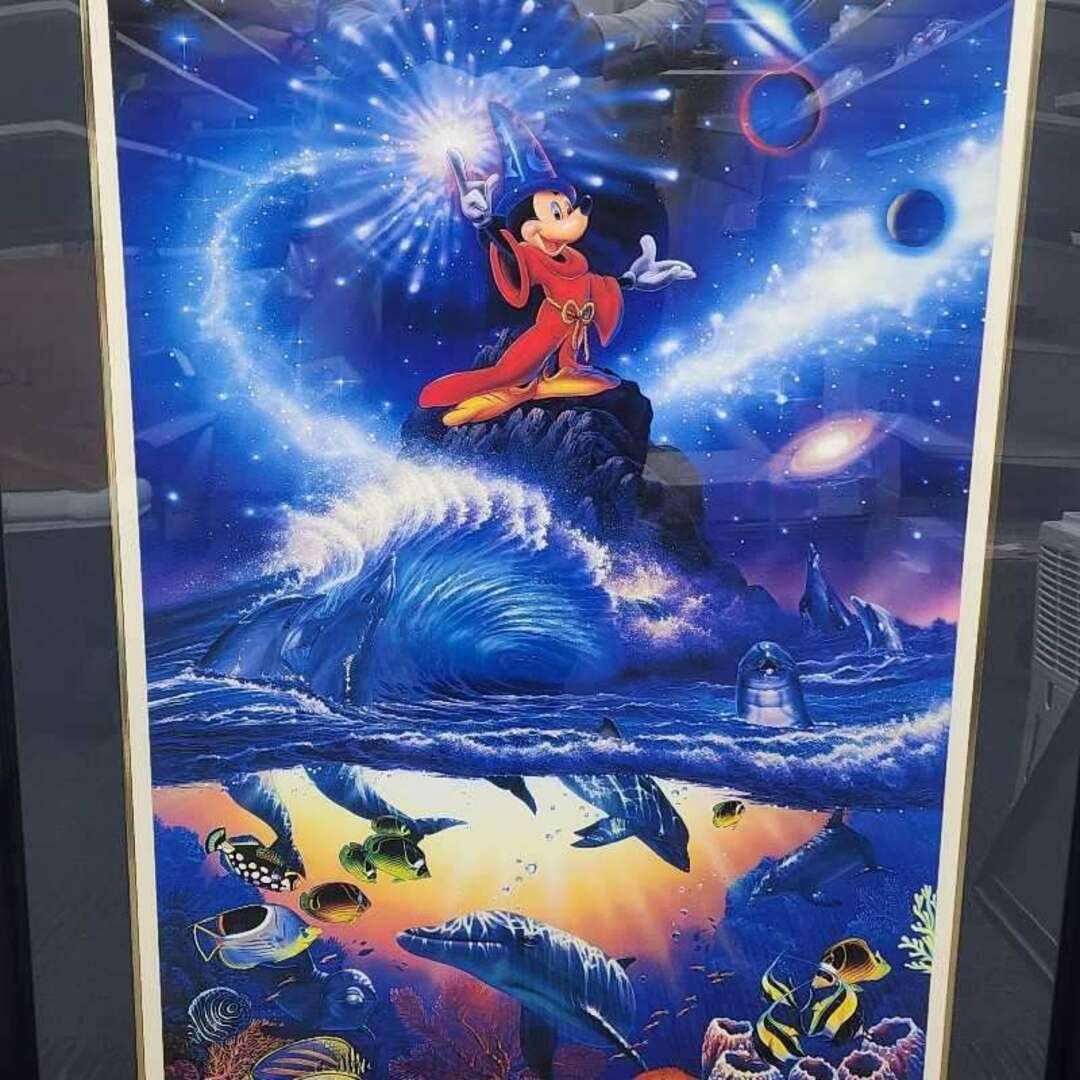 クリスチャン ラッセン Sorcerer of the Seas ソーサラー オブ ザ シーズ 保管品 絵画 ディズニー ミッキーマウス コレクション 32402K163 エンタメ/ホビーのアート用品(絵画額縁)の商品写真