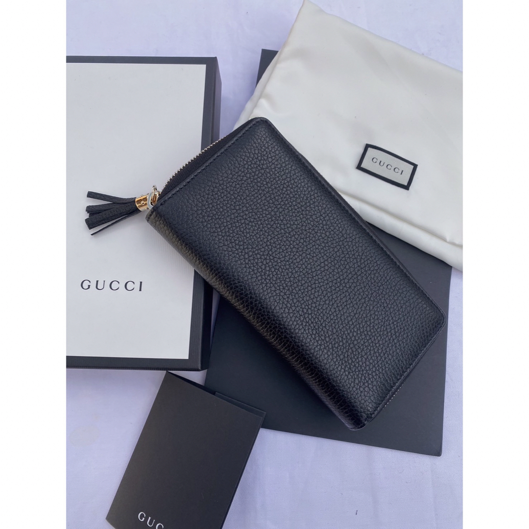 Gucci(グッチ)の新品未使用品！GUCCI グッチ＊SOHO ラウンドジップ 長財布 598187 レディースのファッション小物(財布)の商品写真