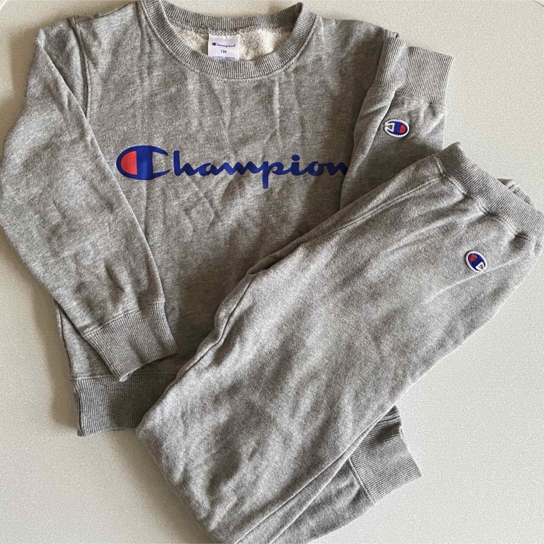 Champion(チャンピオン)のチャンピオン スウェットセットアップ 130 キッズ/ベビー/マタニティのキッズ服男の子用(90cm~)(その他)の商品写真