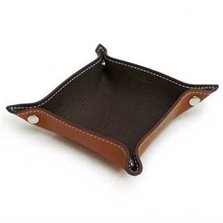 Hermes - エルメス Hermes ウッドトレー レザータブ付き 新品・未使用 Hermes - エルメス Hermes ウッドトレー レザータブ付き 新品・未使用