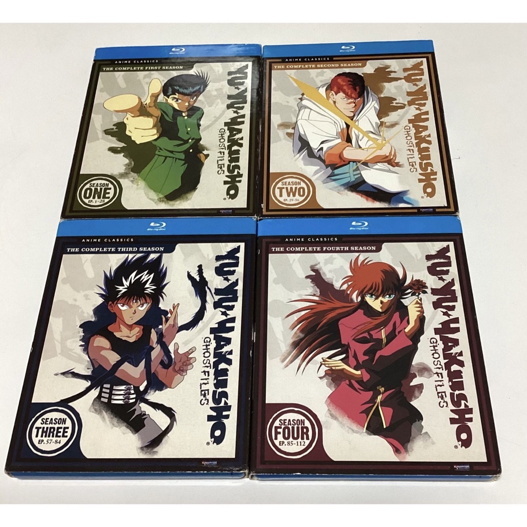 北米版 幽☆遊☆白書 Blu-ray 全巻 セット シーズン1〜4 全112話 エンタメ/ホビーのDVD/ブルーレイ(アニメ)の商品写真