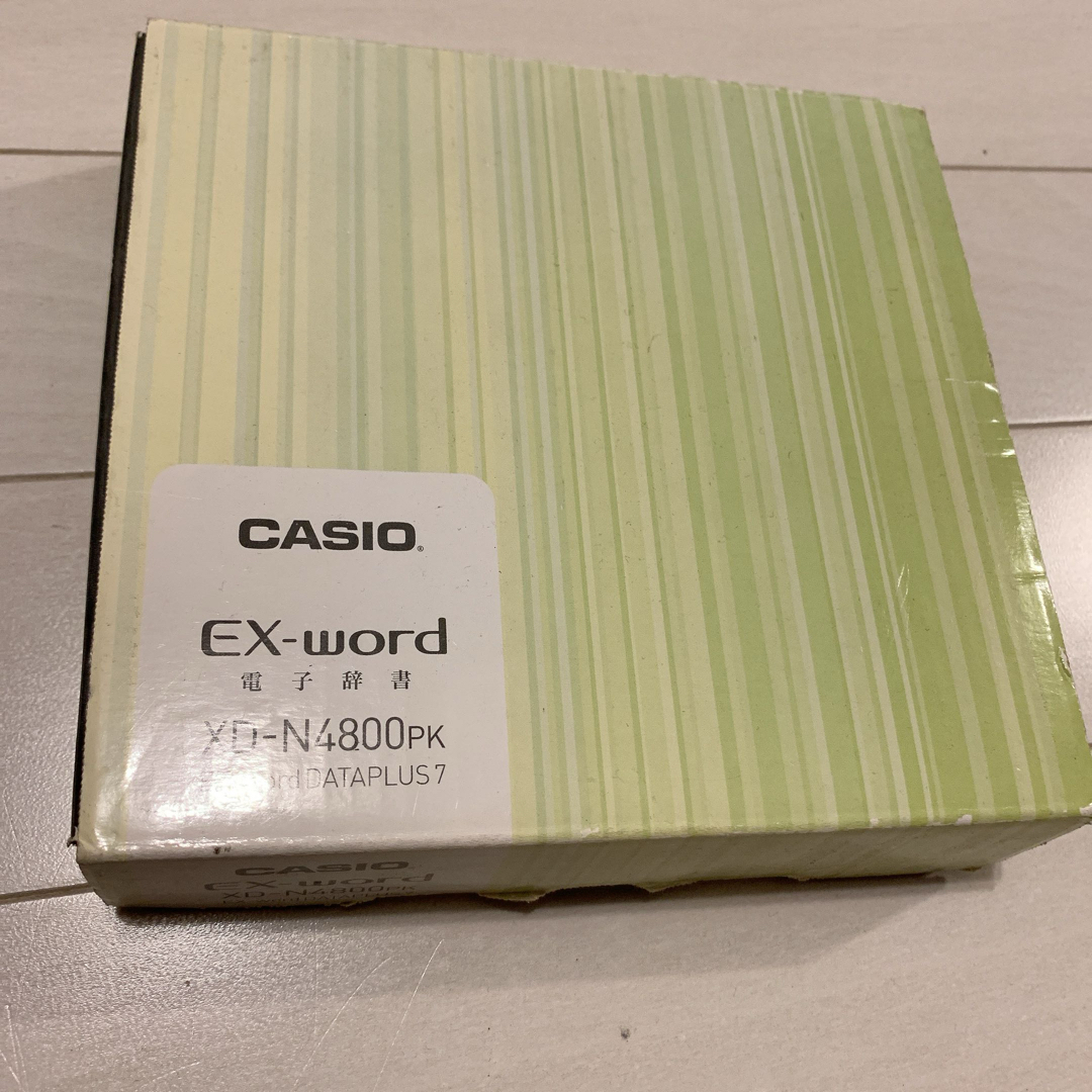 CASIO 電子辞書 EX-word  XD-N4800PK スマホ/家電/カメラのスマホ/家電/カメラ その他(その他)の商品写真