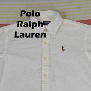 ポロラルフローレン(POLO RALPH LAUREN)のポロ ラルフローレン ボタンダウンシャツ 13914c 綿100％ 00 80(シャツ/ブラウス(長袖/七分))