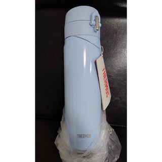 サーモス(THERMOS)の即決OK！　新品未使用　サーモスケータイマグ　ライトブルー　0.5l　箱無し(弁当用品)