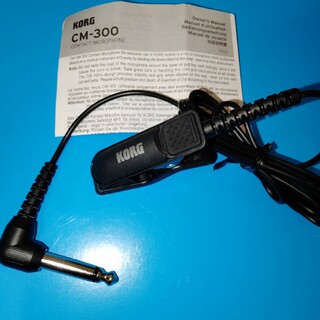 コルグ(KORG)のKORG Contact Microphone CM-300　チューナー用マイク(その他)