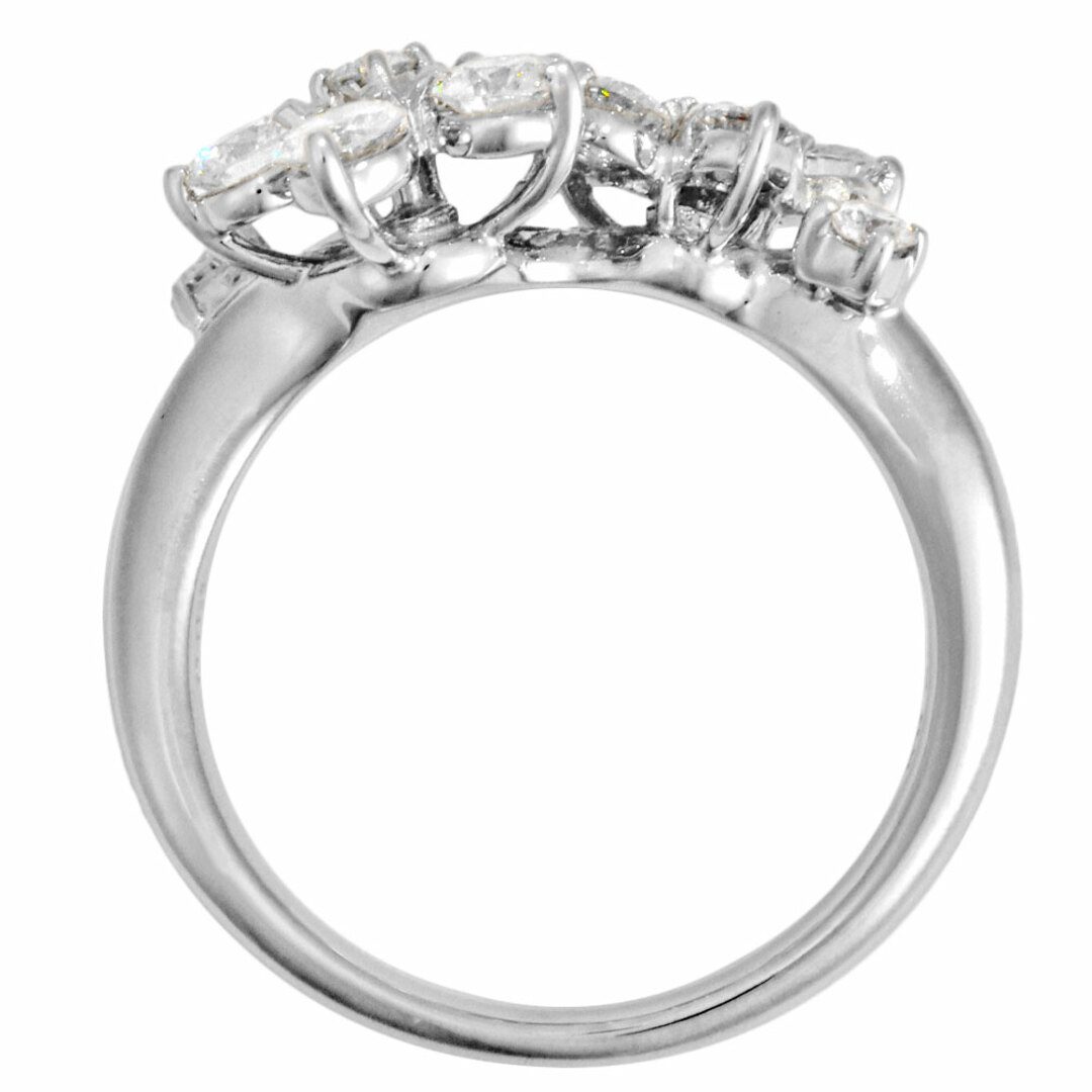 TASAKI(タサキ)のタサキ TASAKI リング 指輪  ダイヤモンド 0.83ct 約11号 K18WG  フラワー レディース【中古】 レディースのアクセサリー(リング(指輪))の商品写真