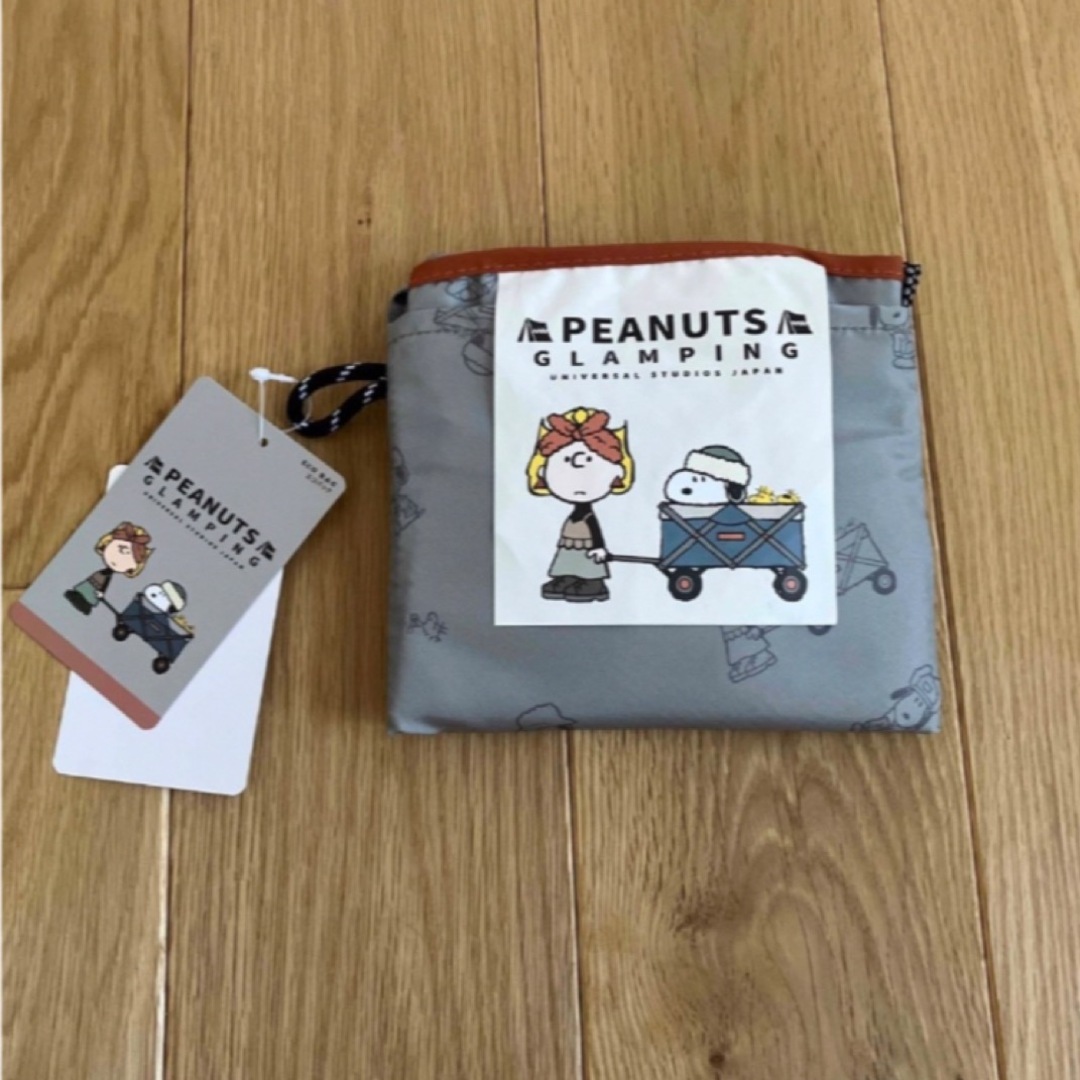 PEANUTS(ピーナッツ)の【新品未使用】PEANUTS GLAMPING エコバッグ レディースのバッグ(エコバッグ)の商品写真