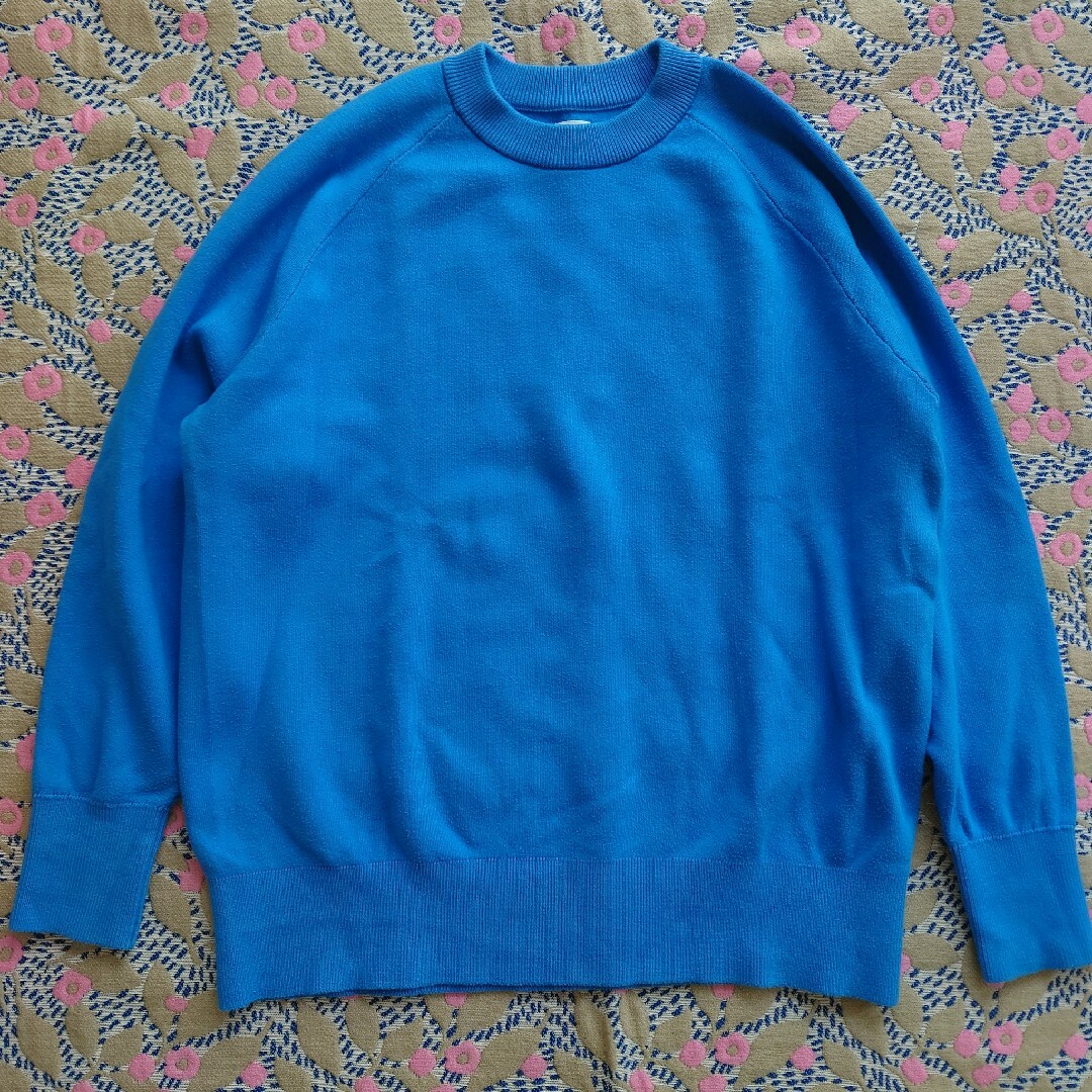 Ron Herman(ロンハーマン)のRon Herman Cotton knit Blue XS ロンハーマン 青 レディースのトップス(ニット/セーター)の商品写真