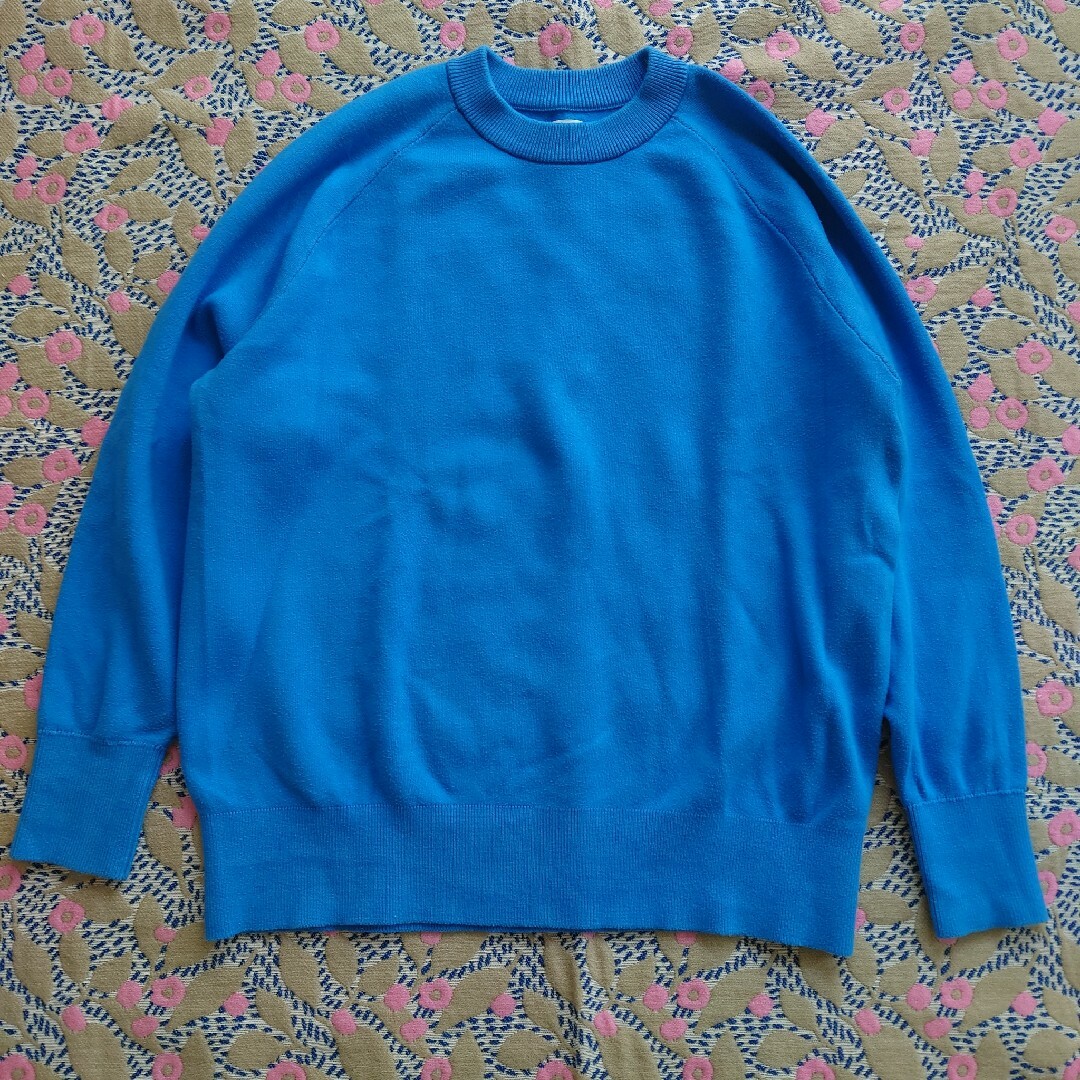 Ron Herman(ロンハーマン)のRon Herman Cotton knit Blue XS ロンハーマン 青 レディースのトップス(ニット/セーター)の商品写真