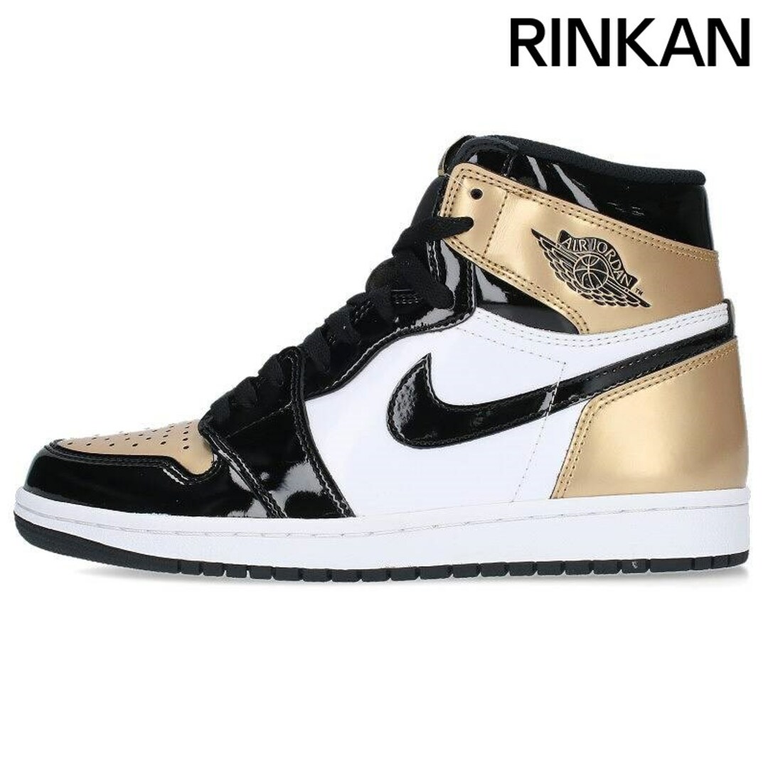 NIKE(ナイキ)のナイキ  AIR JORDAN 1 RETRO HIGH OG NRG GOLD TOE 861428-007 エアジョーダン1レトロゴールドトゥスニーカー メンズ 26cm メンズの靴/シューズ(スニーカー)の商品写真