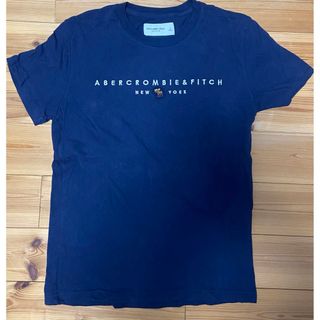 アバクロンビーアンドフィッチ(Abercrombie&Fitch)のAbercrombie&Fitch アバクロ Tシャツ ネイビー S(Tシャツ/カットソー(半袖/袖なし))