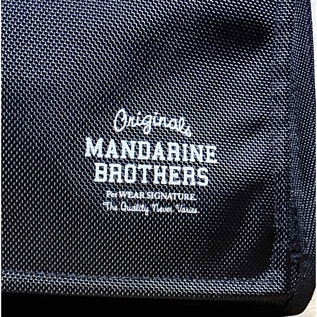 MANDARINE BROTHERS(マンダリンブラザーズ)のマンダリン ブラザーズ バックパック型 その他のペット用品(犬)の商品写真