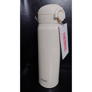 サーモス(THERMOS)の即決OK！新品未使用　サーモスケータイマグ　ミルクホワイト　0.5l 箱無し！(弁当用品)