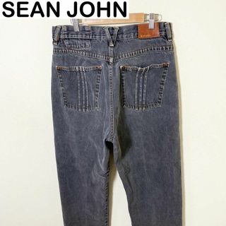 ショーンジョン(Sean John)のSEAN JOHN ショーンジョン　ブラックデニム　古着　ストリート　スケーター(デニム/ジーンズ)