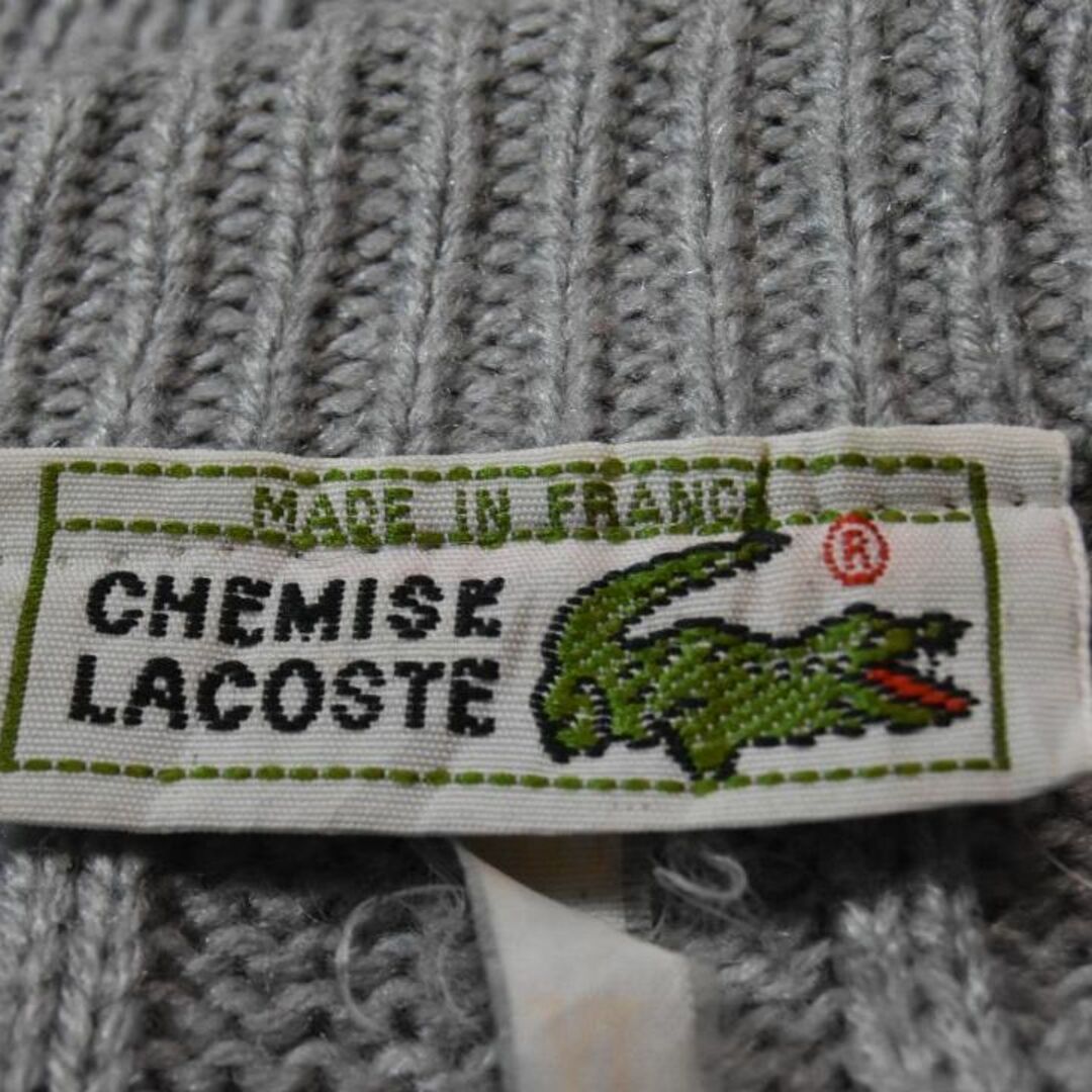 LACOSTE(ラコステ)のラコステ 80s セーター 13915ｃフランス製 LACOSTE 00 90 メンズのトップス(ニット/セーター)の商品写真