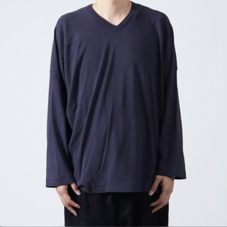 【新品未使用】COMOLI コットンフライス ホッケーシャツ size 2