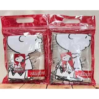 スヌーピー(SNOOPY)のスヌーピー　デイリータオル　グレー　2枚セット(タオル/バス用品)