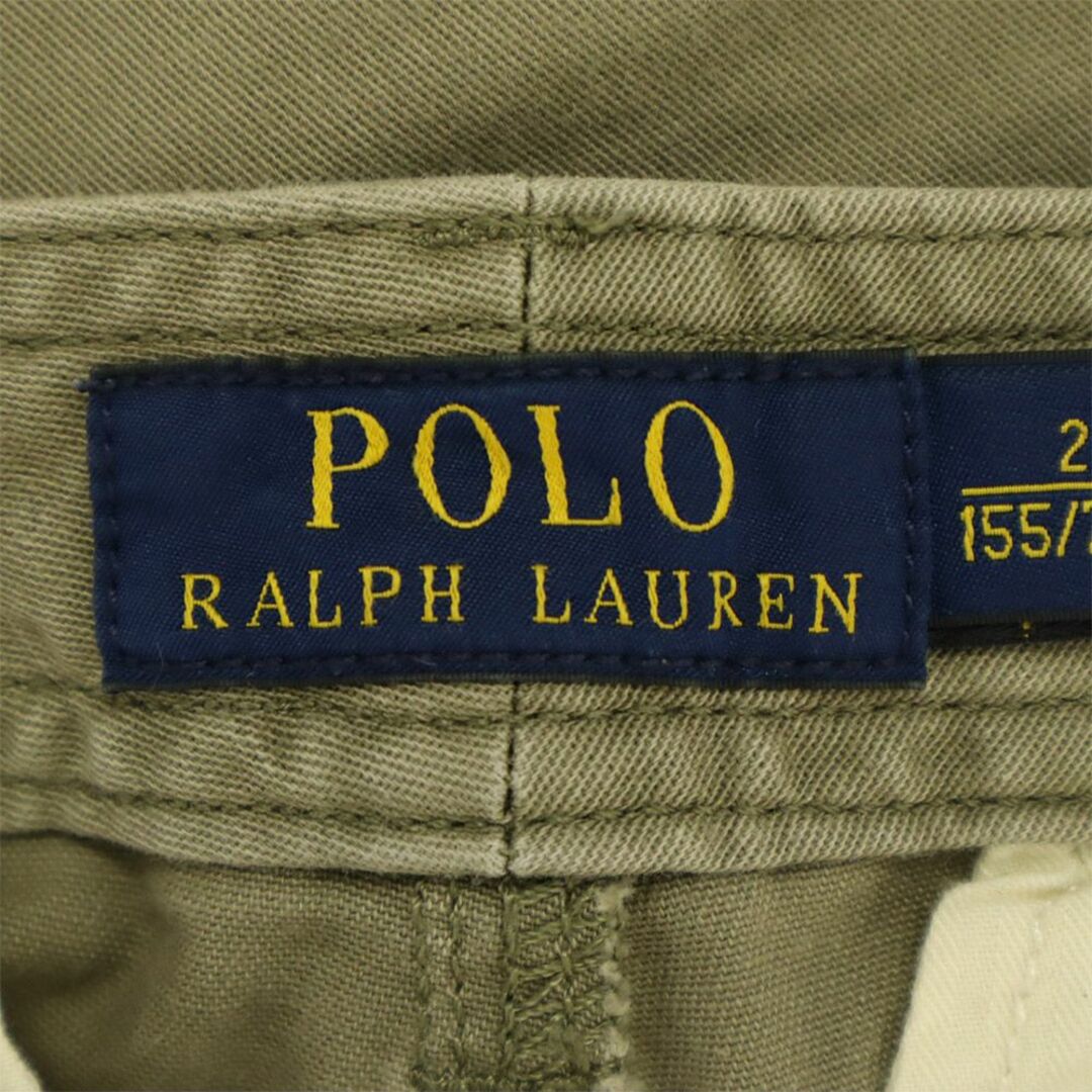 POLO RALPH LAUREN(ポロラルフローレン)のポロラルフローレン ミリタリー カーゴパンツ 2 ブラウン POLO RALPH LAUREN レディース 【中古】  【240218】 レディースのパンツ(ワークパンツ/カーゴパンツ)の商品写真