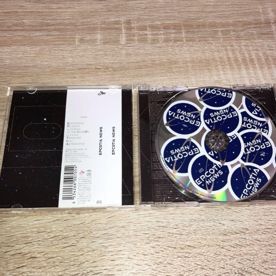 Johnny's(ジャニーズ)のEPCOTIA  NEWS  アルバム　通常盤 エンタメ/ホビーのCD(ポップス/ロック(邦楽))の商品写真