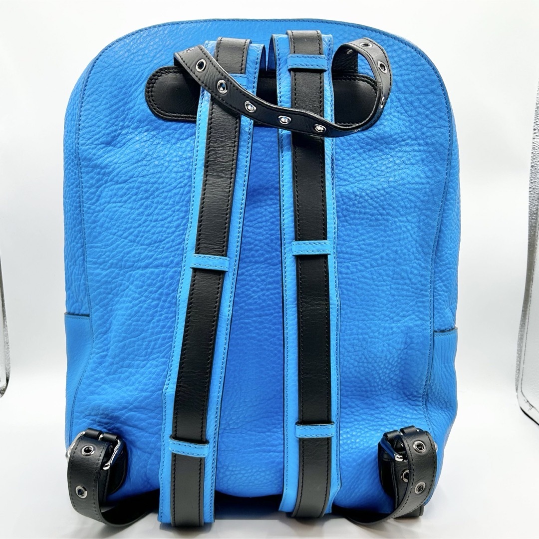Christian Louboutin(クリスチャンルブタン)の希少美品✨ クリスチャン ルブタン  リュックサック バックパック  ブルー系 レディースのバッグ(リュック/バックパック)の商品写真