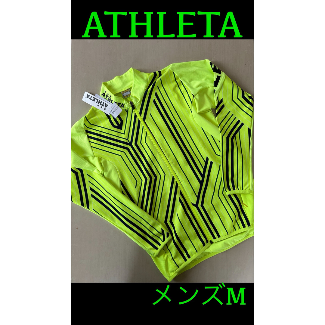 ATHLETA(アスレタ)の☆ 新品タグ付き　メンズM ATHLETA アスレタ グラフィックジャケット スポーツ/アウトドアのサッカー/フットサル(ウェア)の商品写真