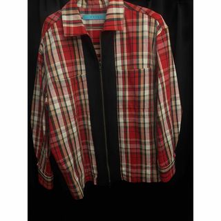 ユリウス(JULIUS)のMUZE - FLANNEL CHECK ZIP BLOUSON(ブルゾン)