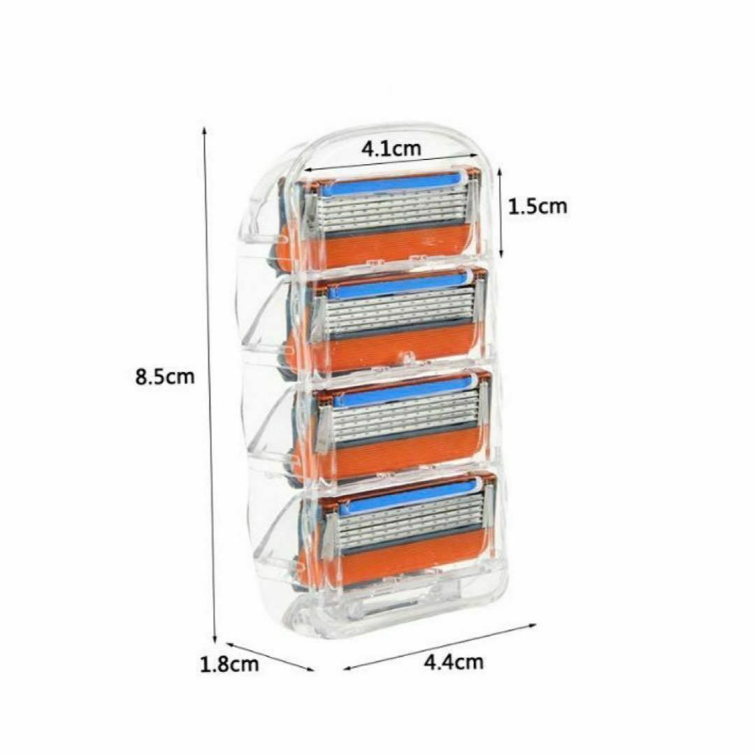 ジレット 16個 互換替刃 ジレットフュージョン ５枚刃 髭剃り 替刃 メンズのメンズ その他(その他)の商品写真