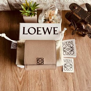 LOEWE - 極 美品 箱 袋付 LOEWE ロエベ アナグラム ロゴ ナッパレザー