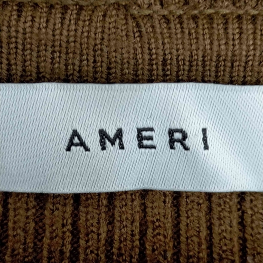 Ameri VINTAGE(アメリヴィンテージ)のAMERI(アメリ) LAPEL KNIT SKIRT ラペルニットスカート レディースのスカート(その他)の商品写真