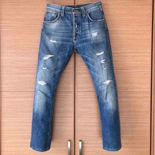 ヌーディジーンズ(Nudie Jeans)のNudie Jeans ダメージ　デニム ジーンズ  ヌーディー ジーンズ(デニム/ジーンズ)