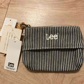 リー(Lee)のLee  ポーチ　ポケットティッシュ入れ　ヒッコリー柄(ポーチ)