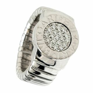 ブルガリ(BVLGARI)のBVLGARI　ブルガリ　トゥボガス リング　K18WG　11号 16.8g ダイヤリング　ファッションリング　ホワイトゴールド　アクセサリー　ジュエリー　宝飾品　レディース　メンズ　ユニセックス(リング(指輪))
