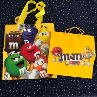 m&m&m's - m&m's  ショッピングバッグ　ショッパー　エコバッグ　エムアンドエムズ