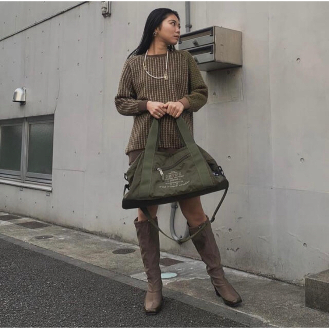 ALEXIA STAM(アリシアスタン)の福袋店舗限定カラーKHAKI  ニット/juemi レディースのトップス(ニット/セーター)の商品写真