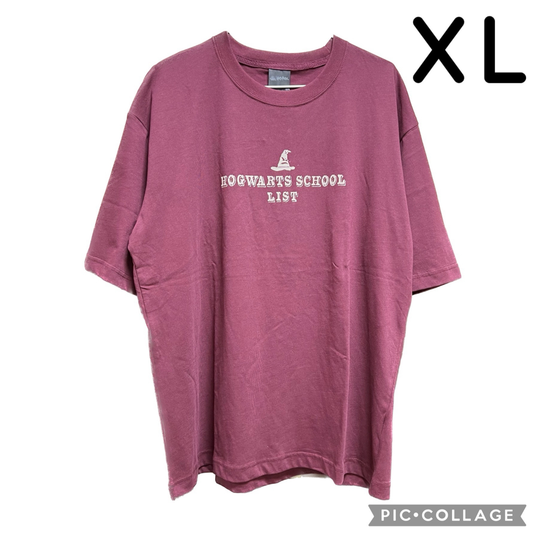 GU(ジーユー)のGU ハリーポッター グラフィックT 5分袖 ワイン XL . メンズのトップス(Tシャツ/カットソー(半袖/袖なし))の商品写真