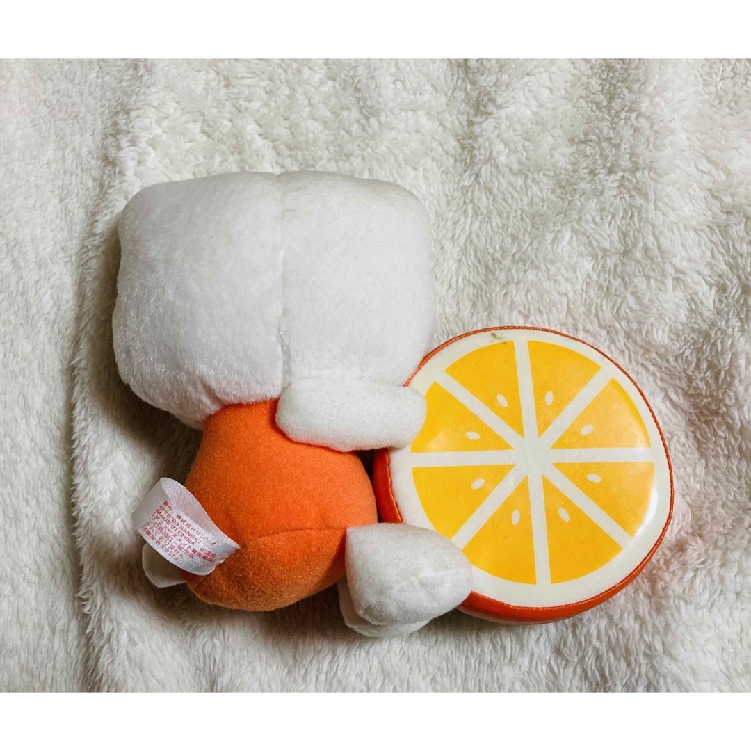 ハローキティ(ハローキティ)のキティちゃん ぬいぐるみ オレンジ エンタメ/ホビーのおもちゃ/ぬいぐるみ(ぬいぐるみ)の商品写真