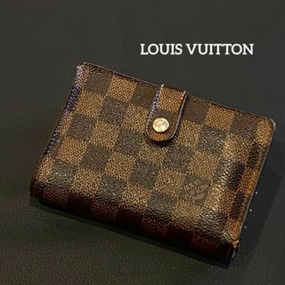 ルイヴィトン(LOUIS VUITTON)の『LOUIS VUITTON』 ルイヴィトン ダミエ柄 二つ折ウォレット(財布)