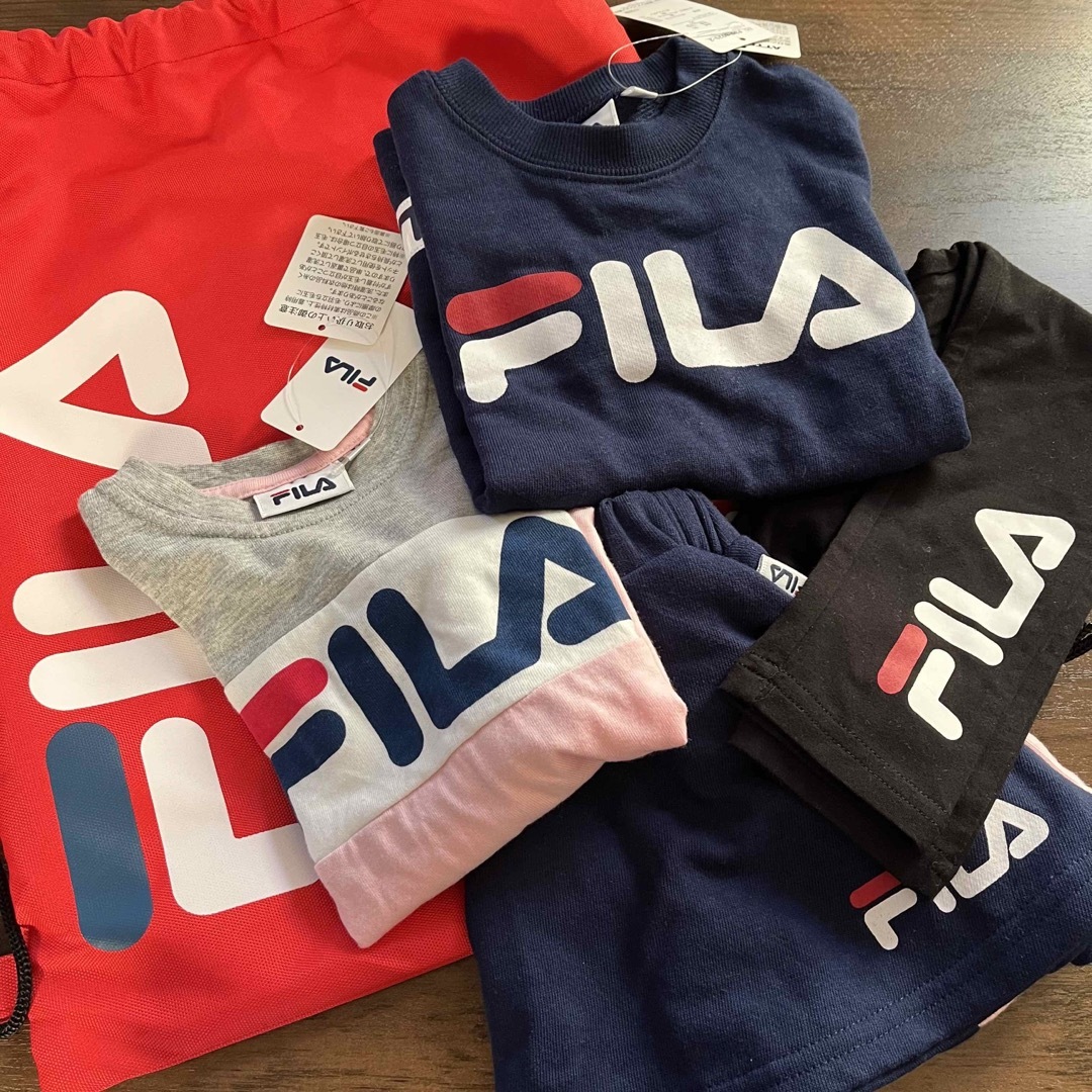 FILA(フィラ)の新品☆フィラ　5点セット キッズ/ベビー/マタニティのキッズ服女の子用(90cm~)(その他)の商品写真