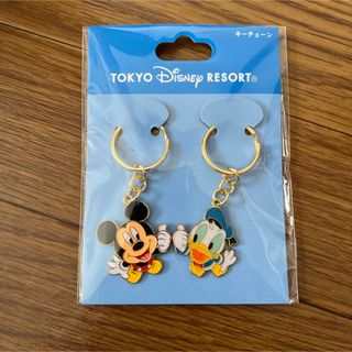 Disney - ストラップ　ミッキー&ドナルド　ディズニーランド