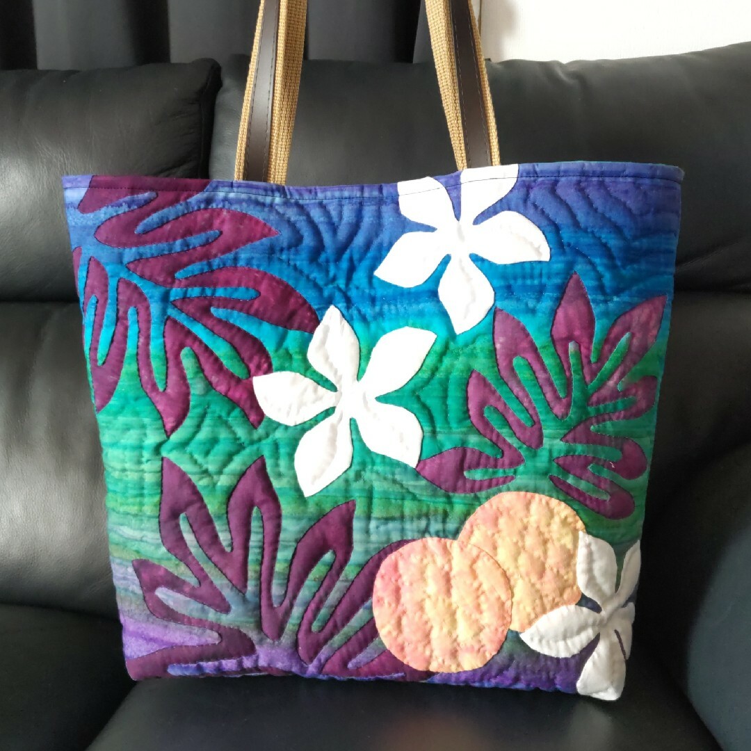 購入者が決まりました!ハンドメイド ハワイアンキルトバッグ 購入者が決まりました!ハンドメイド ハワイアンキルトバッグ