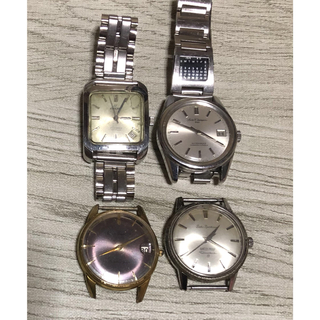 セイコー(SEIKO)のSEIKO、CITIZEN、ENICAR 機械式　腕時計　まとめ売り　ジャンク(腕時計(アナログ))