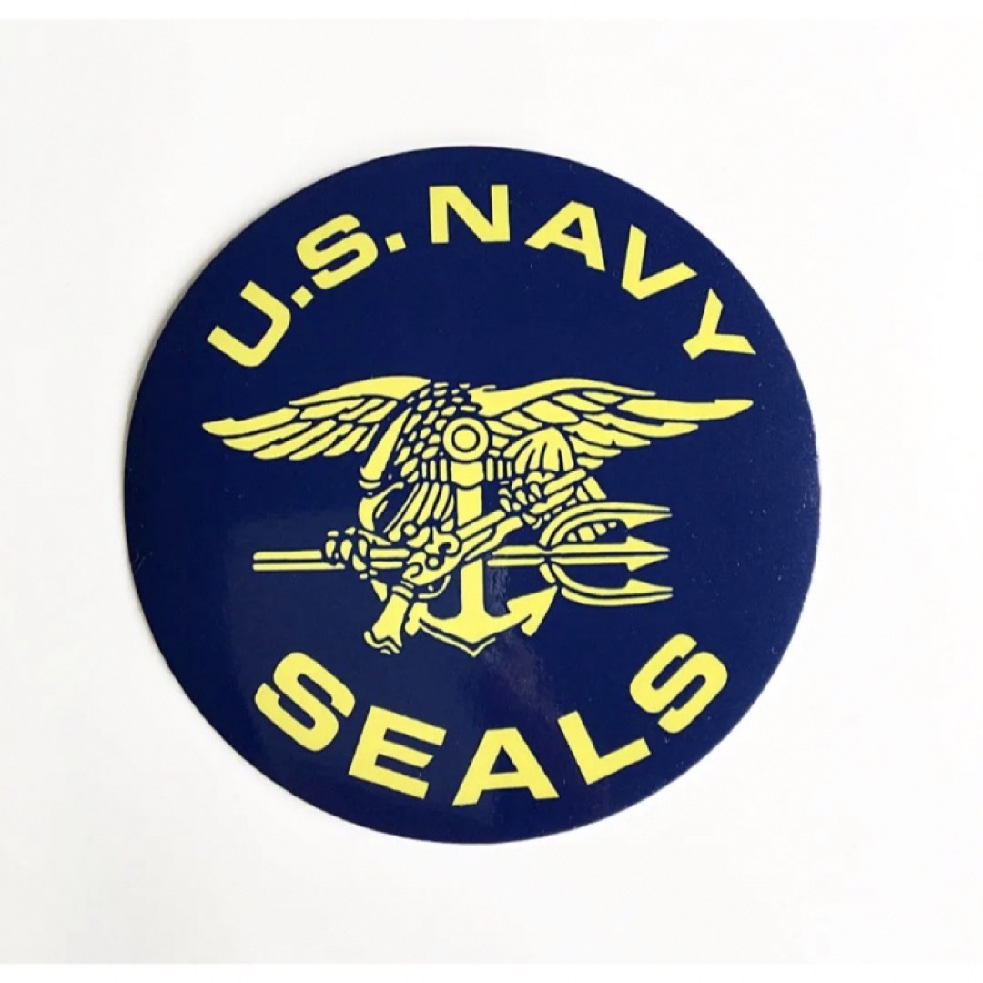 新品　ステッカー　防水ステッカー　ミリタリー USNAVY SEALS エンタメ/ホビーのミリタリー(個人装備)の商品写真