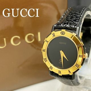 Gucci - GUCCI グッチ 1500L ブラック文字盤 レディース ウォッチの