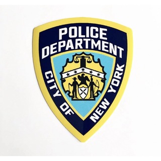 新品　ステッカー　防水ステッカー　シール　ミリタリー  ニューヨーク警察(個人装備)